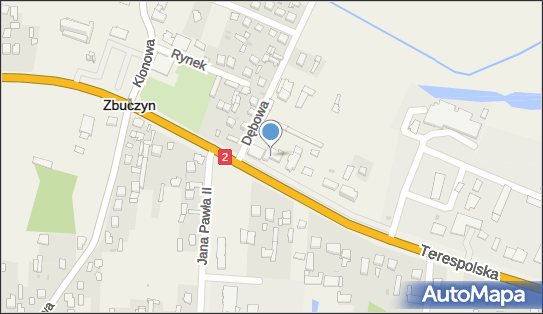 AED - Defibrylator, Dębowa 2, Zbuczyn 08-106