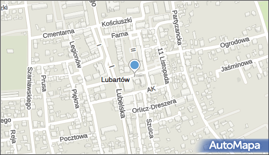 AED - Defibrylator, Jana Pawła II 12, Lubartów 21-100