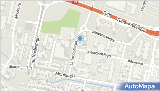 AED - Defibrylator, Uniwersytecka 12, Katowice 40-007