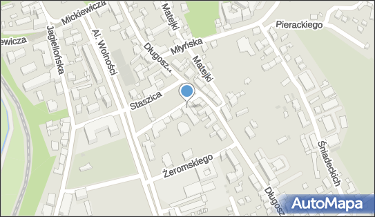 AED - Defibrylator, Plac Dąbrowskiego Henryka, gen. 1a, Nowy Sącz 33-300
