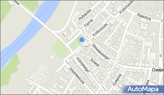 AED - Defibrylator, Plac Bema Józefa, gen. 1p, Ostrołęka 07-410