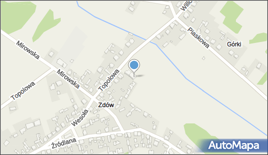 AED - Defibrylator, Topolowa 24, Zdów 42-421