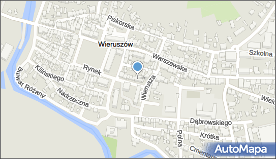 AED - Defibrylator, Mickiewicza Adama 13, Wieruszów 98-400