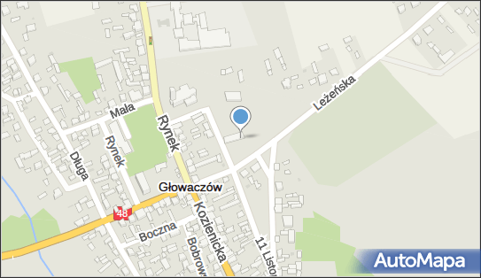 AED - Defibrylator, Leżeńska 1, Głowaczów 26-903