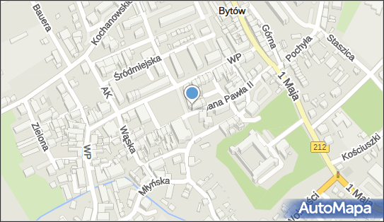 AED - Defibrylator, Plac Wyszyńskiego Stefana, ks. kard. 4, Bytów 77-100