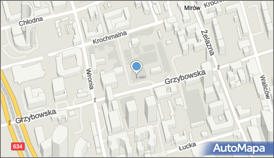 AED - Defibrylator, Grzybowska 60, Warszawa 00-844