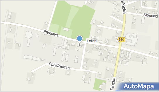 AED - Defibrylator, Parkowa 9, Lelice 09-212