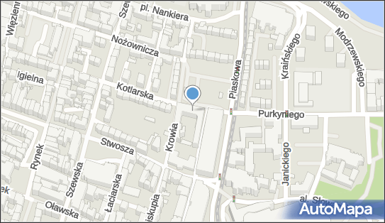 AED - Defibrylator, Plac Nowy Targ 1-8, Wrocław 50-141