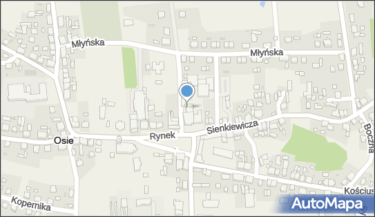 AED - Defibrylator, Rynek 4, Osie 86-150