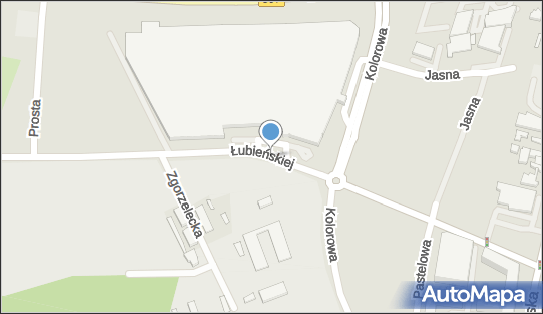 AED - Defibrylator, Łubieńskiej Konstancji, Poznań od 60-001 do 60-965, od 61-001 do 61-897