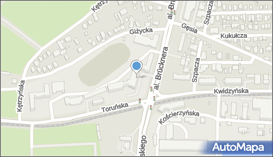 AED - Defibrylator, Aleja Brücknera Aleksandra 10, Wrocław 51-410