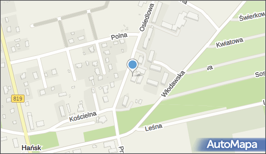 AED - Defibrylator, Osiedlowa 4, Hańsk Pierwszy 22-235