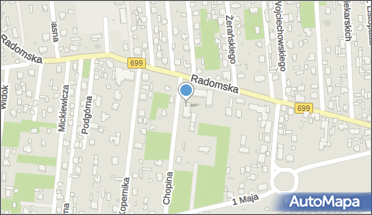 AED - Defibrylator, Chopina Fryderyka 1, Jedlnia-Letnisko 26-630, numer telefonu
