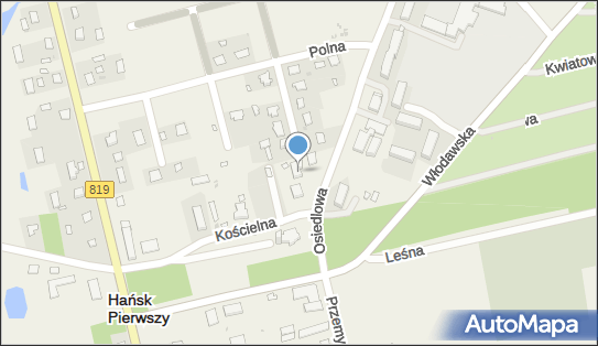 AED - Defibrylator, Osiedlowa 1B, Hańsk Pierwszy 22-235