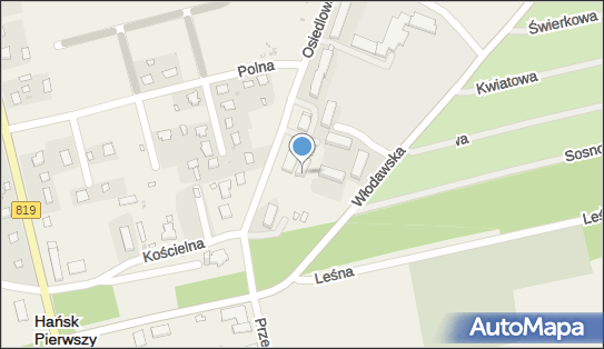 AED - Defibrylator, Osiedlowa 4, Hańsk Pierwszy 22-235