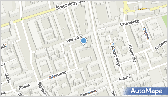 AED - Defibrylator, Nowy Świat 47A, Warszawa 00-042