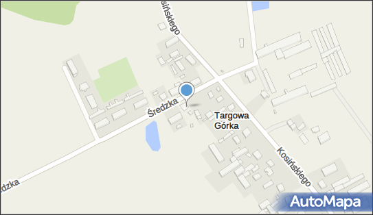 AED - Defibrylator, Średzka 9, Targowa Górka 62-308