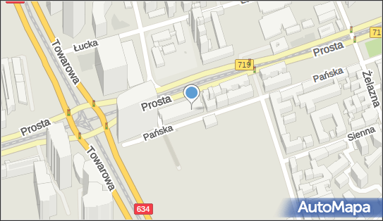 AED - Defibrylator, Prosta 53, Warszawa 00-838