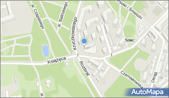 AED - Defibrylator, Kruczkowskiego Leona 2, Warszawa 00-412