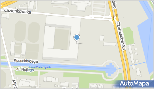 AED - Defibrylator, Kusocińskiego Janusza, Warszawa 00-462