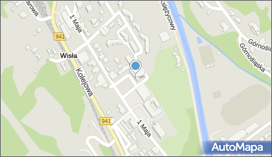 AED - Defibrylator, Plac Hoffa Bogumiła 3A, Wisła 43-460