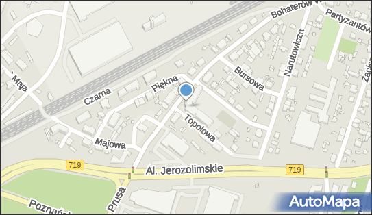 Defibrylator AED, Topolowa 10, Pruszków 05-802