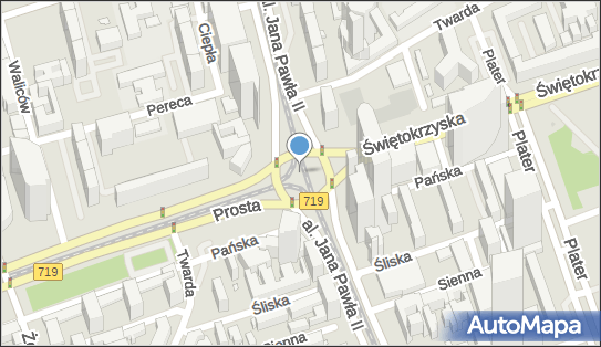 Defibrylator AED, Aleja Jana Pawła II 18b, Warszawa 00-133