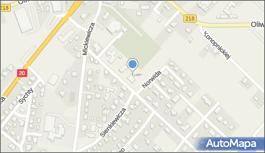 Defibrylator AED, Żeromskiego Stefana 9, Chwaszczyno 80-209