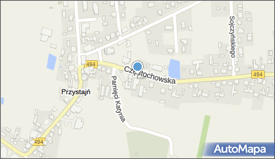 Allegro One Box Automaty, Częstochowska 6, Przystajń 42-141, godziny otwarcia