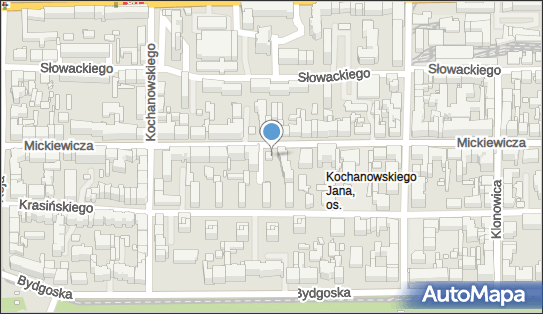 Allegro One Box, zielony automat, Mickiewicza 85a, Toruń 87-100, godziny otwarcia