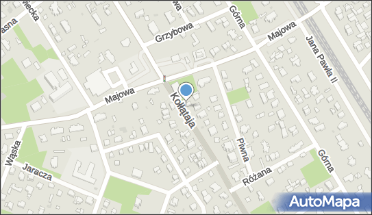 Allegro One Box, zielony automat, Kołłątaja 58, Otwock 05-402, godziny otwarcia