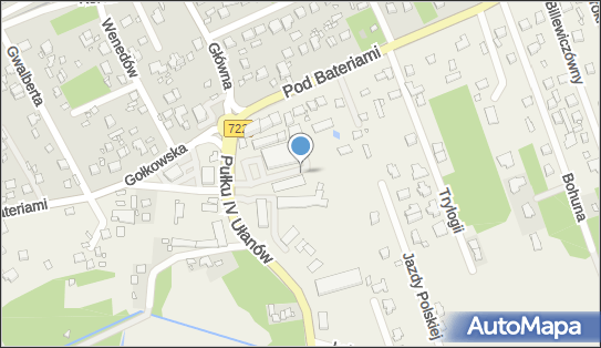 Allegro One Box, zielony automat, Pułku IV Ułanów 1C, Gołków 05-502, godziny otwarcia