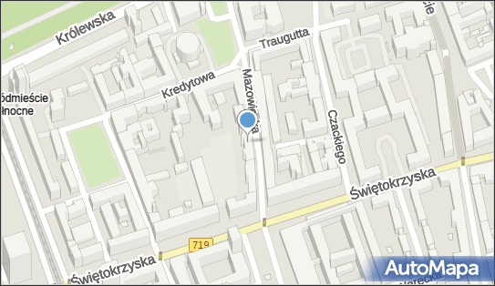 Allegro One Box, zielony automat, Mazowiecka 6/8, Warszawa 00-048, godziny otwarcia