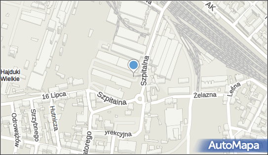 Allegro One Box, zielony automat, Szpitalna i 16-go Lipca, Chorzów 41-500, godziny otwarcia