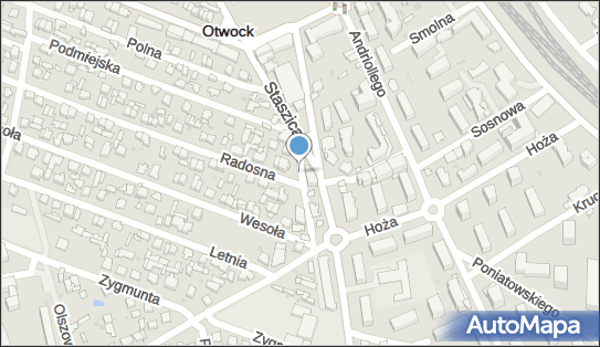 Allegro One Box, zielony automat, Radosna 2b, Otwock 05-400, godziny otwarcia