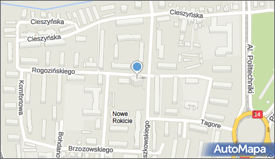 Allegro One Box, zielony automat, Cieszkowskiego 11, Łódź 93-503, godziny otwarcia