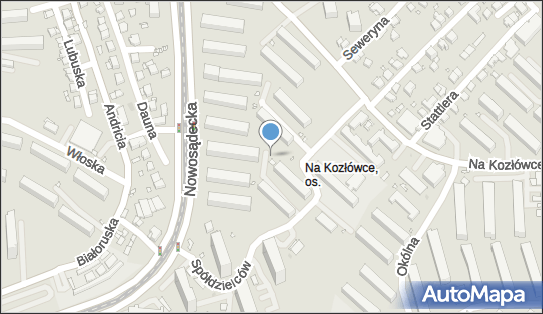 Allegro One Box, zielony automat, Spółdzielców 8, Kraków 30-693, godziny otwarcia