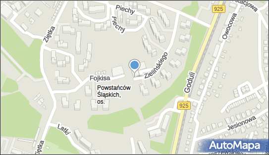 Allegro One Box, zielony automat, Antoniego Zielińskiego 10 41-712, godziny otwarcia