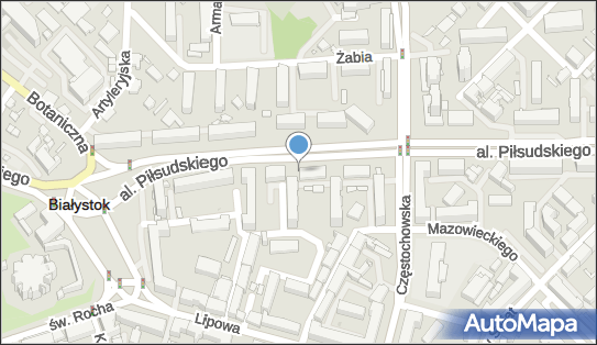 Allegro One Box, zielony automat, Piłsudskiego 8/1, Białystok 15-445, godziny otwarcia