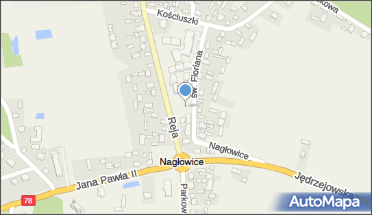 Dwór, park, rezerwat, pomnik, usługi, św. Floriana 6, Nagłowice 28-362 - Atrakcja turystyczna