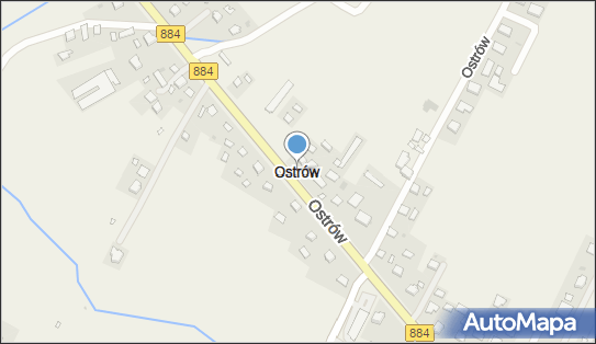 Dwór, park, Ostrów 368, Ostrów 37-700 - Atrakcja turystyczna