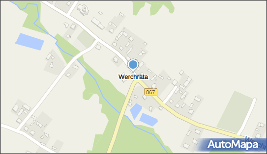 Kościół, ruiny, Werchrata 53, Werchrata 37-622 - Atrakcja turystyczna