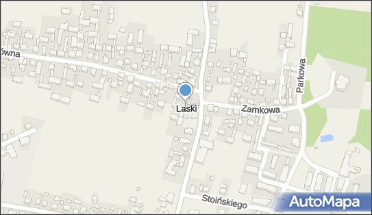 Pałac, kościół, park, Główna 1, Laski 63-620 - Atrakcja turystyczna