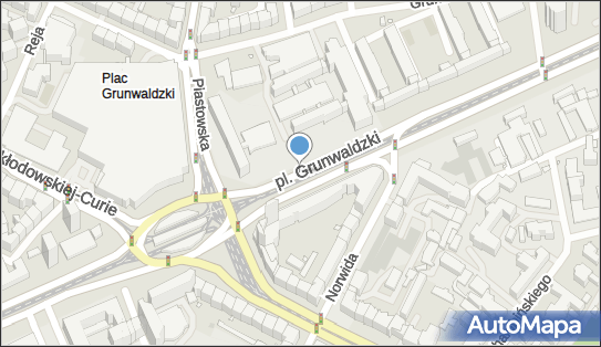 Plac Grunwaldzki, pl. Grunwaldzki, Wrocław - Atrakcja turystyczna