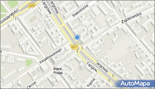 Ulica Targowa, ul. Targowa, Warszawa - Atrakcja turystyczna