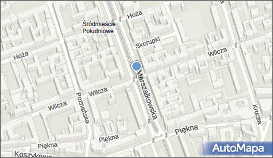 Ulica Wilcza, ul. Wilcza, Warszawa - Atrakcja turystyczna