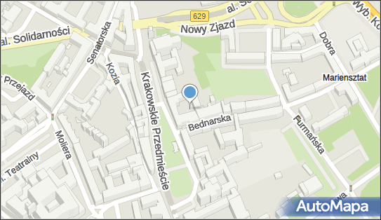 Warszawskie Towarzystwo Dobroczynności, Warszawa - Atrakcja turystyczna