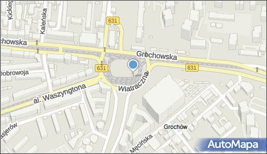 Bilety ZTM - nr 444, DW 631 x DW 637, Rondo Wiatraczna, Warszawa - Automat sprzedający