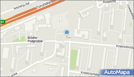 Bilety ZTM, Krasnobrodzka 9a, Warszawa 03-214 - Automat sprzedający