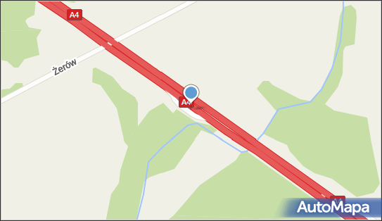73 km, Żerów, Strupice 59-225 - Autostradowy, MOP - Parking